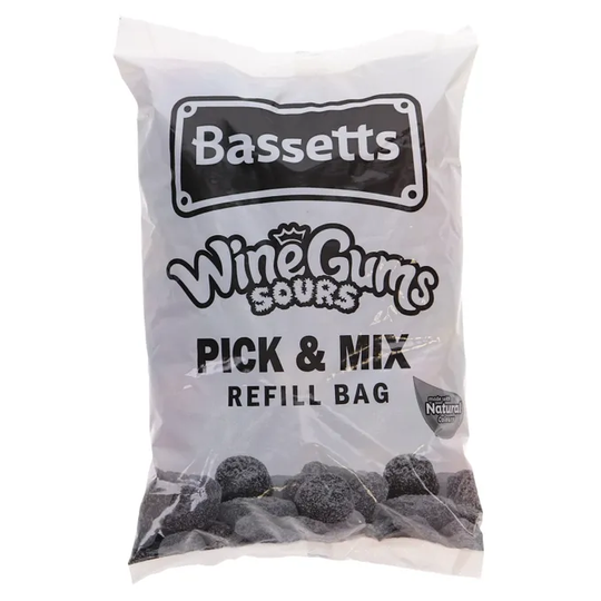 Bassetts Viinikumimakeiset Kirpeä