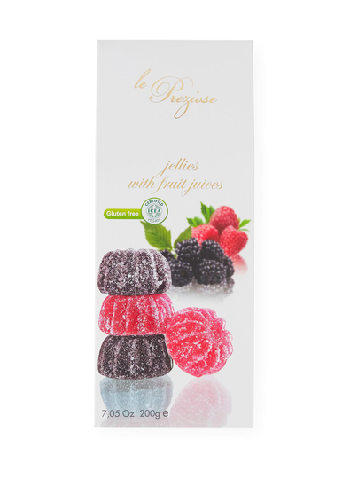 Jellies with fruit juices -marmeladi 200 g