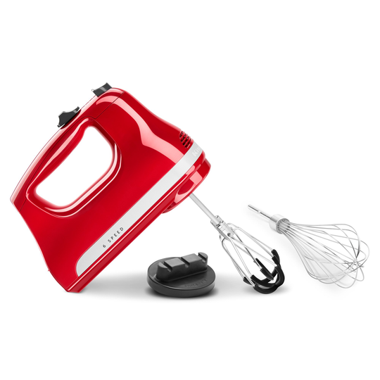 KitchenAid 5KHM6118ER-sähkövatkain, 6 nopeutta, empire red