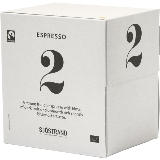Sjöstrand N°2-espressokapselit, 100 kpl