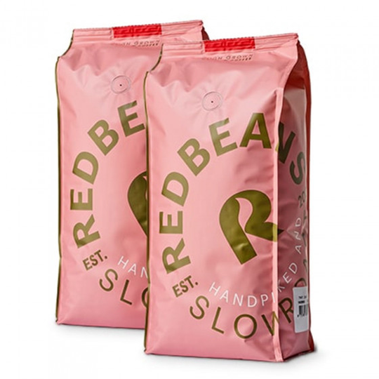 Kahvipapusetti Redbeans "Gold Label Organic", 2 kg