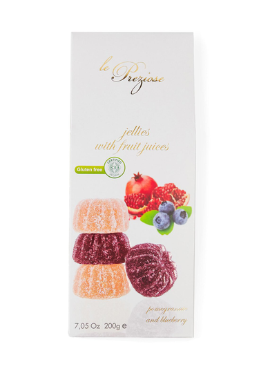 Jellies with fruit juices -marmeladi 200 g