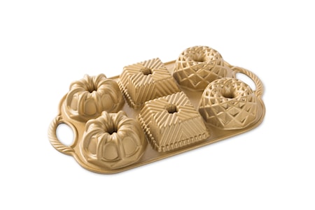 Geo Bundtlette Anniversary Gold Kakkuvuoka