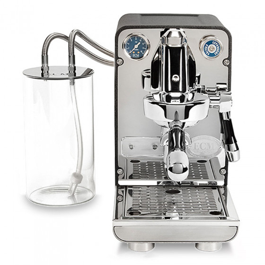 Kahvikone ECM "Puristika Stainless Steel / Anthracite"