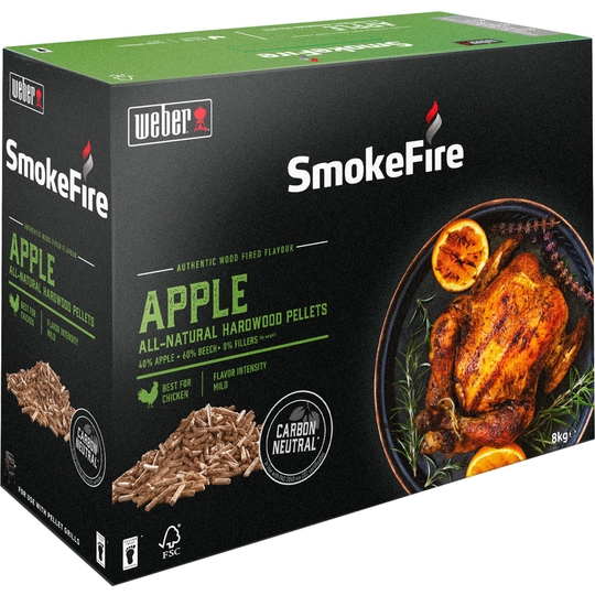Weber Puupelletit – Omena, 8 kg