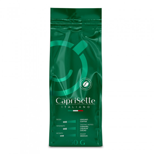 Jauhettu kahvi Caprisette “Italiano”, 250 g