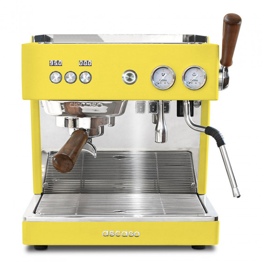 Kahvikone Ascaso "Baby T Zero Textured Yellow"