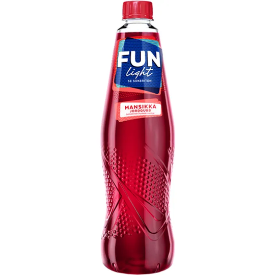 Fun Light Juomatiiviste Mansikka