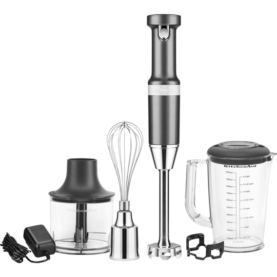 KitchenAid 5KHBBV83EMS Artisan Johdoton Sauvasekoitin, Medallion Silver