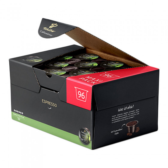 Kahvikapselit Tchibo Cafissimo / Caffitaly järjestelmiin Tchibo "Cafissimo Espresso Brasil", 96 kpl.