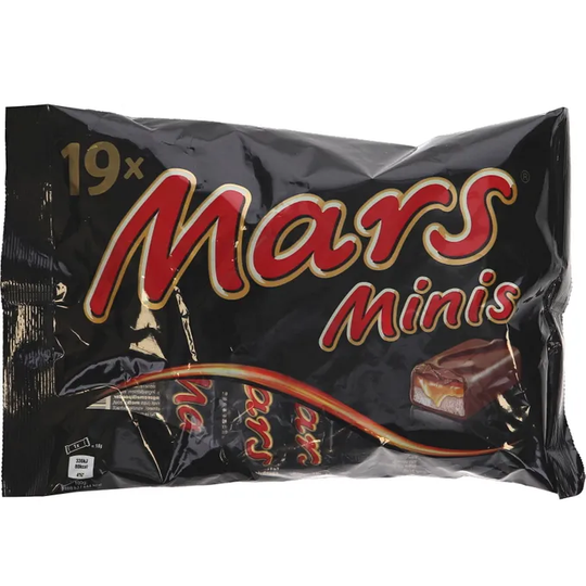 Mars Minis Suklaapatukat