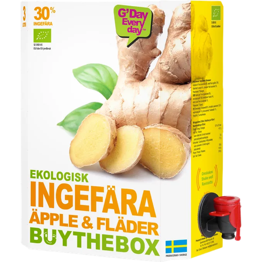 Buy the Box Omena-inkiväärimehu Luomu