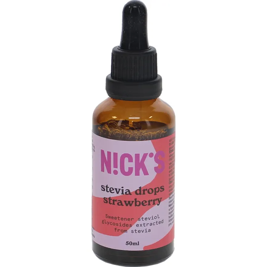 Nick's Stevia-tipat Mansikka