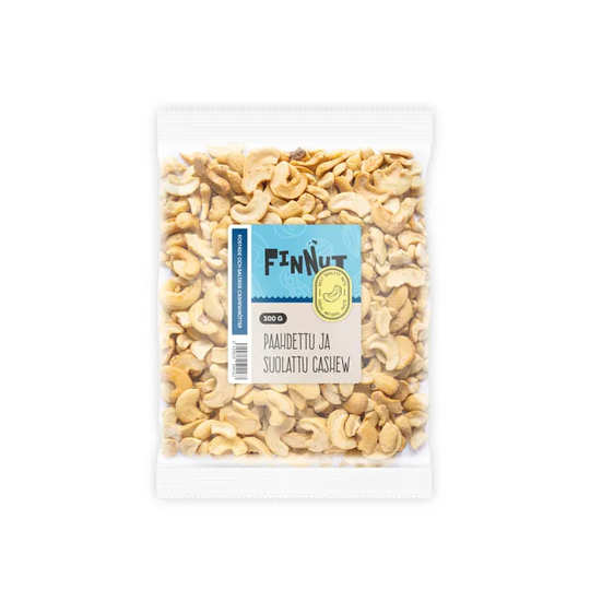 Finnut Cashew Paahdettu & Suolattu
