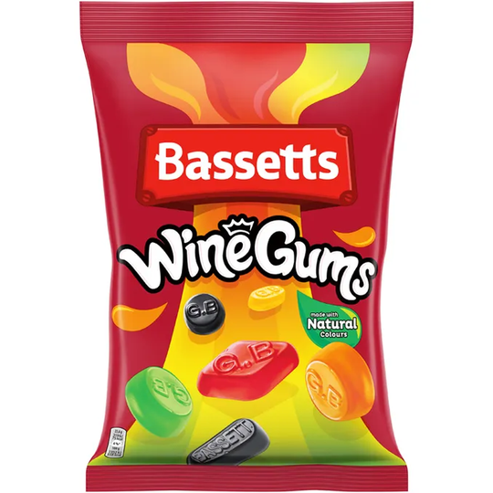 Bassetts Viinikumimakeiset Hedelmä