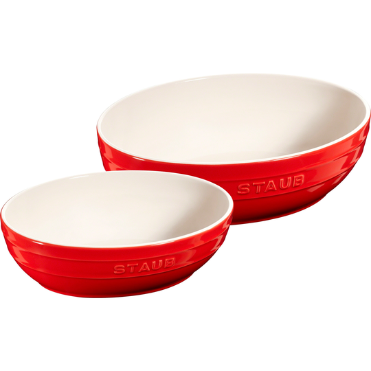Staub Soikea kulhosetti 23 & 27 cm
