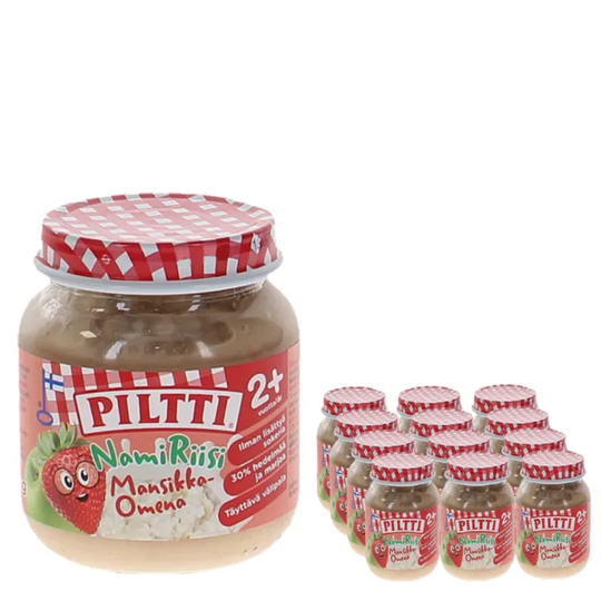 Piltti Namiriisi Mansikka & Omena 12-pack