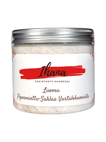 Ihana luomu piparminttu-suklaa vartalokuorinta 200ml