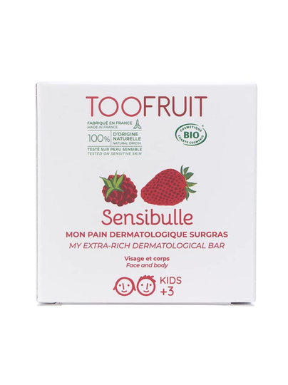 Sensibulle dermatological bar strawberry-raspberry (85g)