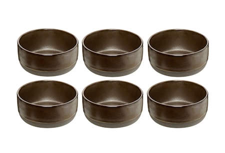 Raw Kulho Metallic Brown 6 kpl
