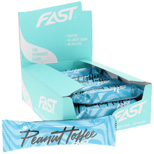 Fast Proteiinipatukat Peanut Toffee 15-pack