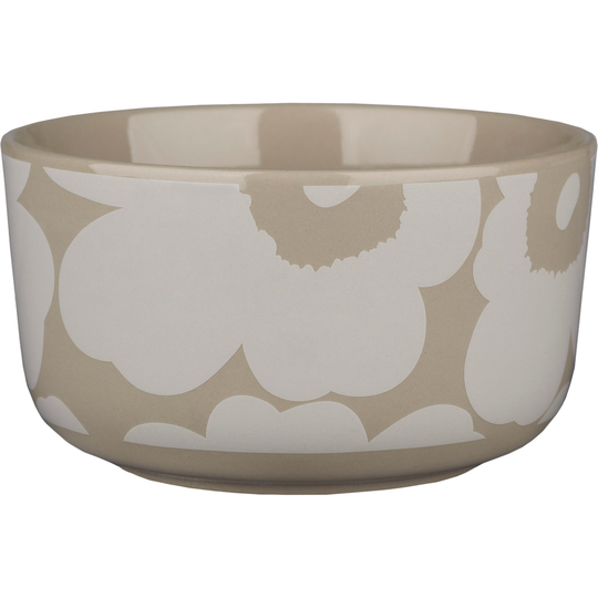 Marimekko Unikko kulho, 5 dl, terra/white