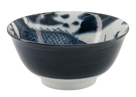 Japonism Dragon Tayo Kulho 14,7 x 7,6 cm 500 ml Musta/Sininen
