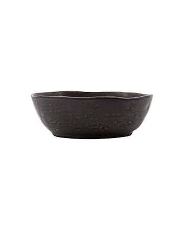 Rustic Kulho 14 cm Tummanharmaa