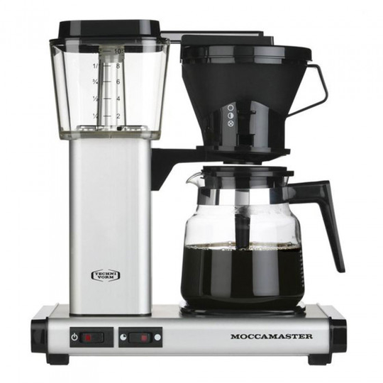 Kahvinkeitin Moccamaster "Manual Matt Silver"