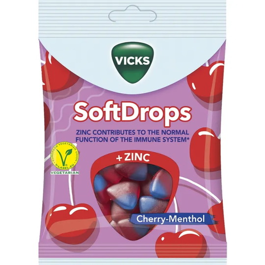 Vicks Viinikumi Kirsikka & Menthol