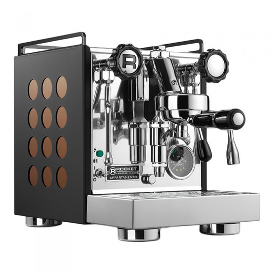 Kahvikone Rocket Espresso "Appartamento Black/Copper"