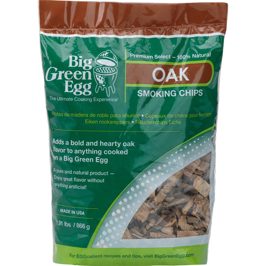Big Green Egg Wood chips -puulastut, tammi
