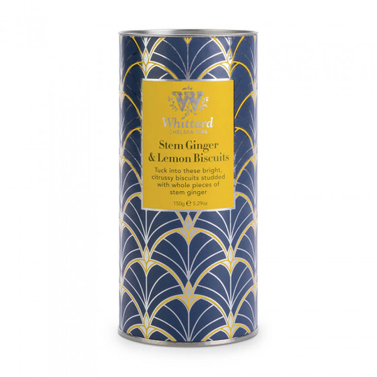 Keksit Whittard of Chelsea “Stem Ginger & Lemon”, 150 g