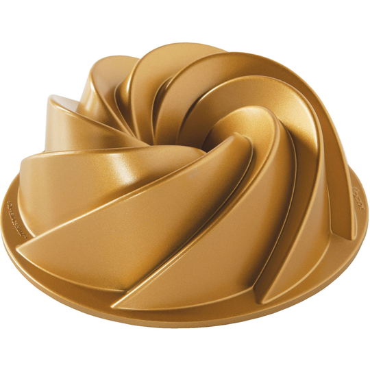 Nordic Ware Pyöreä Heritage-bundt-leivinmuotti, kullanvärinen