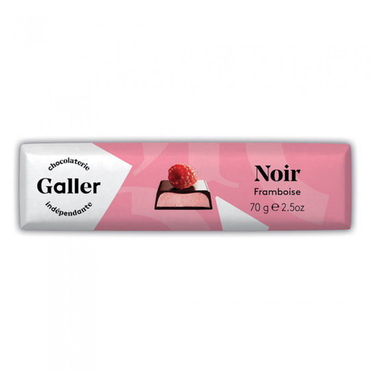 Suklaapatukka Galler "Dark Raspberry", 70 g