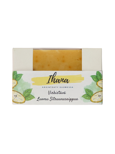 Ihana virkistävä luomu sitruunasaippua 110g
