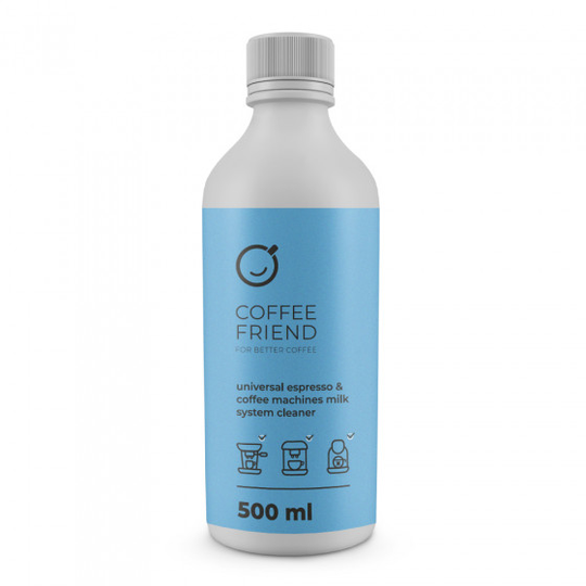 Yleinen espressokoneiden & kahvikoneen maitojärjestelmän puhdistaja "For Better Coffee", 500 ml