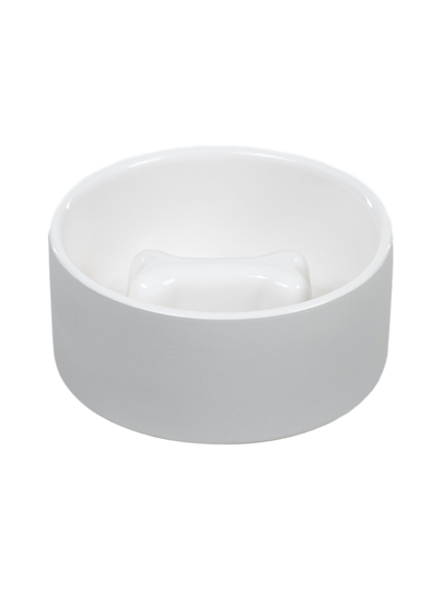 Slow feed bowl concrete m