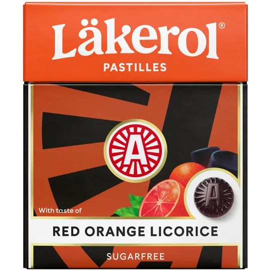 Läkerol Lakritsipastillit Veriappelsiini