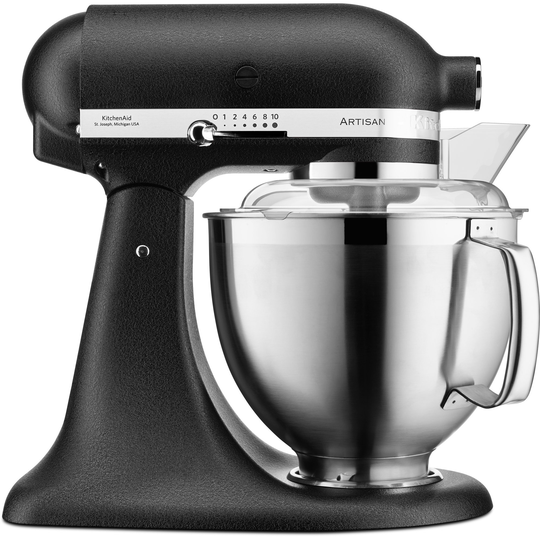 KitchenAid Artisan KSM185 -yleiskone, rustiikkimusta