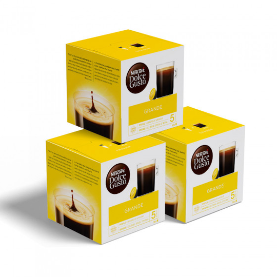 Kahvikapselisarja NESCAFÉ® Dolce Gusto® "Grande", 3 x 16 kpl.
