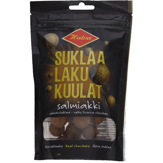 Halva Suklaalakukuulat Salmiakki