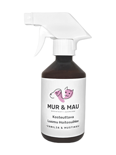 Mur & mau kosteuttava luomu hoitosuihke vanilja-mustikka 250ml