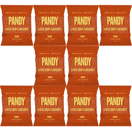 Pändy Linssisipsit Sipuli 10-pack