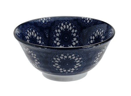 Mixed Bowls Ramen Kulho 14,8 x 6,8 cm Flower Lace Blue