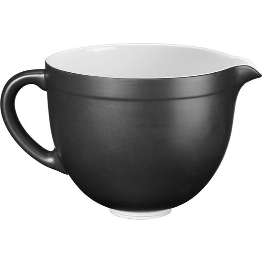 KitchenAid Keraaminen kulho, 4,7 l, musta