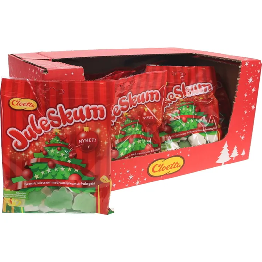 Cloetta Jouluvaahtomakeiset 24-pack